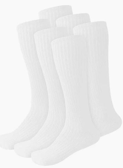 Military Boot Socks Quick-Dry Cotton Crew Socks for Firefighters, Police, Hiking