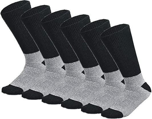 Diabetic Socks For Men and Women Loose Fit Non-Binding Thermal Diabetic Crew Cotton Socks Keep Foot Warm.