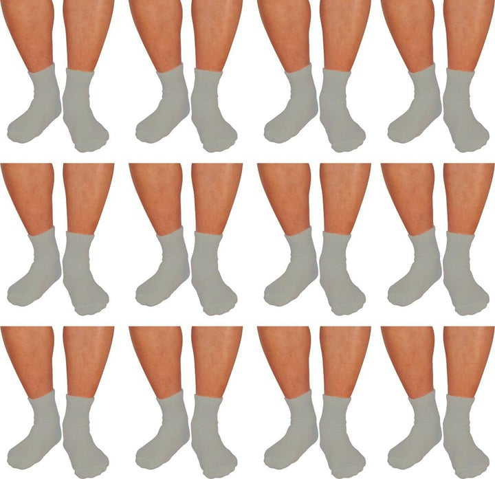 DIABETIC SOCKS FOR MEN WOMEN NON-BINDING DOCTOR APPROVED ANKLE SOCKS.