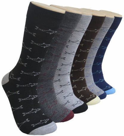 6-12 Pairs Men's Women's Cotton Dress Crew Socks Comfortable Casual Soft Socks Size 10-13