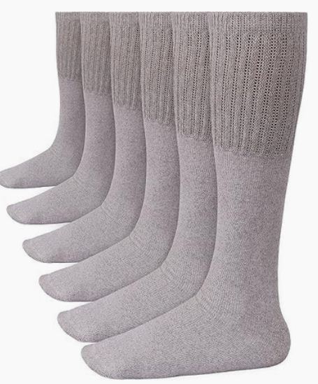 Men's Athletic Tube Socks Running Sports Full Cushioned Premium Soft Cotton.