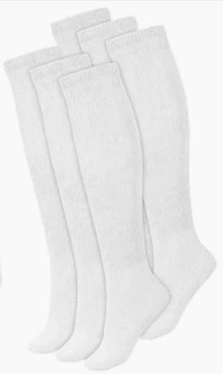 Diabetic Socks Over The Calf - Knee High Premium Cotton Socks For Men's.