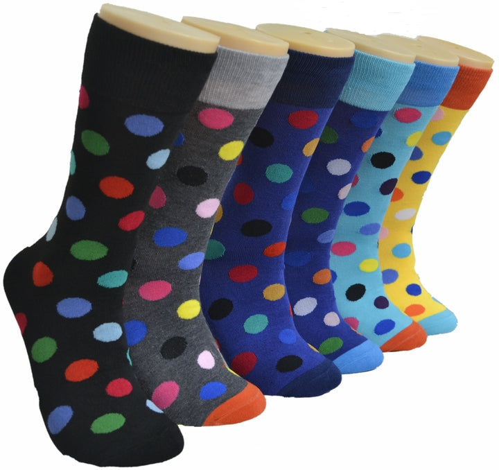 6-12 Pairs Men's Women's Cotton Dress Crew Socks Comfortable Casual Soft Socks Size 10-13